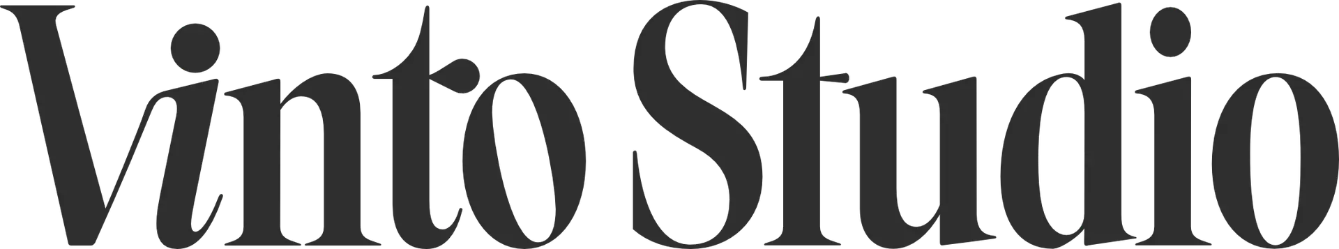 Logotipo oficial de Vinto Studio - Estudio de Branding, Diseño Web y Fotografía